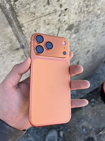 iphone 10plus: IPhone 17 Pro Max, 256 ГБ, Оранжевый, Коробка, 100 % — 1
