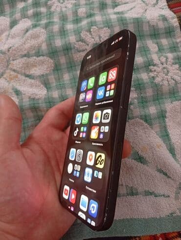 макбук про 2016 цена: IPhone 16, Колдонулган, 128 ГБ, Кара, 100 % — 1