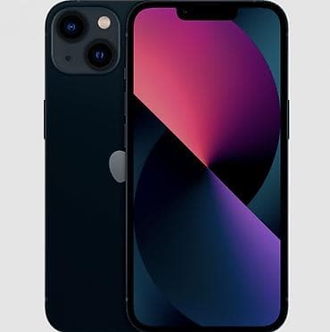 IPhone 13, Б/у, 128 ГБ, Midnight, Кабель, 82 %