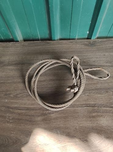 кованые элементы: Буксировочный металлический трос 2,8 -3,0 метра - 2 шт. (один - с — 1