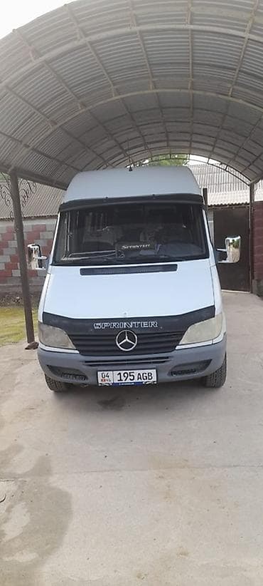 сендвич дом: Mercedes-Benz Sprinter (длинная база, высокий крыша), белый — 2