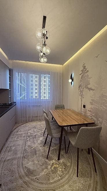 квартира в аренду ош: 2 комнаты, 65 м², Элитка, 5 этаж, Дизайнерский ремонт — 1