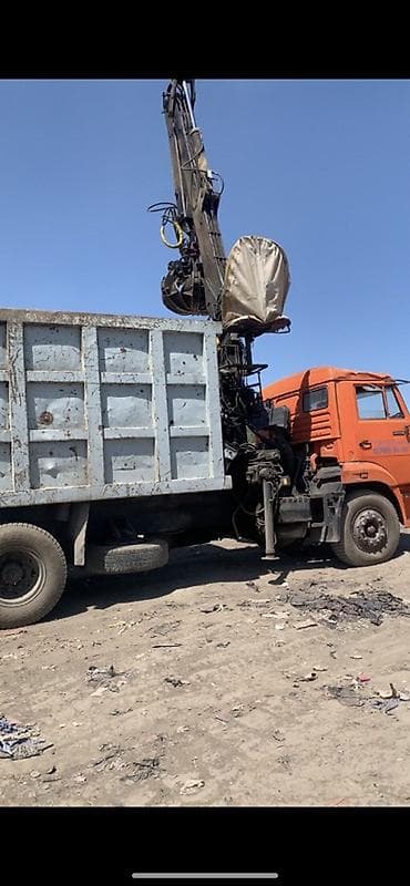 ez 30: КАМАЗ-самосвал с гидроманипулятором (ворошитель/грейфер) Вывоз — 1