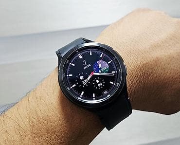 Galaxy Watch: Samsung Galaxy Watch4 (чёрные) - Классический круглый корпус с — 3