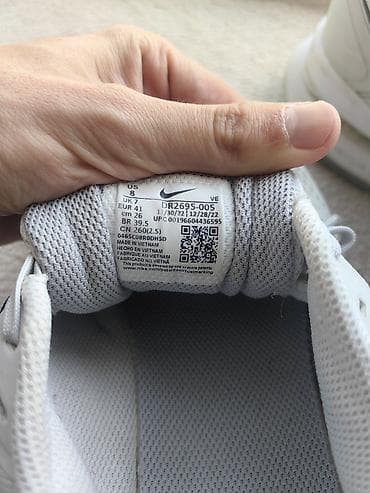 nike force: Мужские кроссовки, 41, Nike, Б/у, цвет - Белый, Самовывоз — 3
