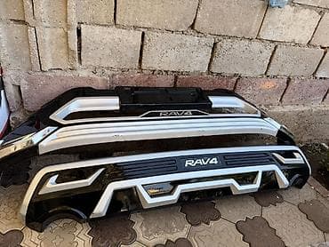 rav4: Накладки/защита бамперов для Toyota RAV4 - Комплект декоративных — 2