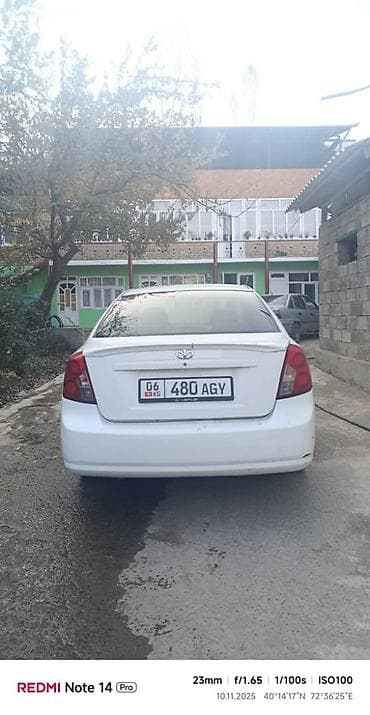 kirgiz auto: Daewoo Gentra: 2003 г., 1.5 л, Автомат, Бензин, Седан — 5