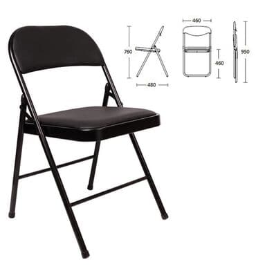 кресло садовое: Мягкий складной стул . Качество очень хороший Цвет: красный, чёрный — 3