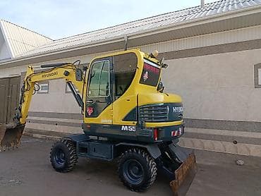 Коммерциялык транспорт: Экскаватор, Hyundai, Дөңгөлөктүү — 4