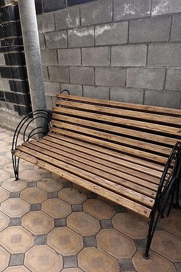 стол сул: Скамейка Со спинкой, Без крыши — 1