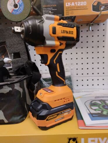 электрогайковерт купить: Аккумуляторный гайковерт, Новый, Самовывоз, Бесплатная доставка, Платная доставка — 2