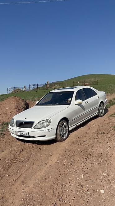 Mercedes-Benz S-Class: 2002 г., 5.5 л, Автомат, Бензин, Седан