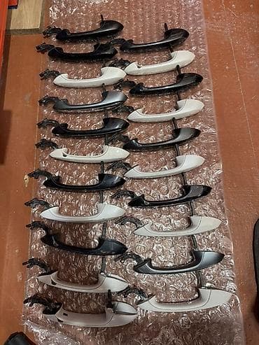 x 7: Комплект дверных ручек Дверная ручка BMW Б/у, Оригинал — 3