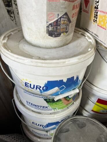 двухстороний скотч: Дисперсионный клей «Евро Стенотек» предназначен для приклеивания — 1