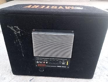 srv 3: Активный автомобильный сабвуфер Mystery MBB-302A - Встроенный — 1