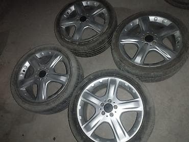 Колеса в сборе 245 / 45 / R 19, Лето, Б/у, Комплект, Легковые, Литые, отверстий - 4