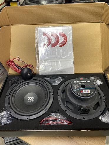 Техника жана электроника: Компонентная акустика Morel Maximo 6 MKII (6.5") Описание: - — 3