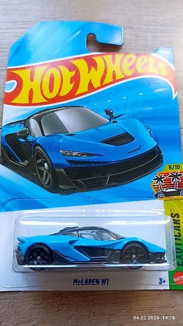 Игрушки машинка HotWheels McLAREN W1 оригинал,новая запечатанная — 1