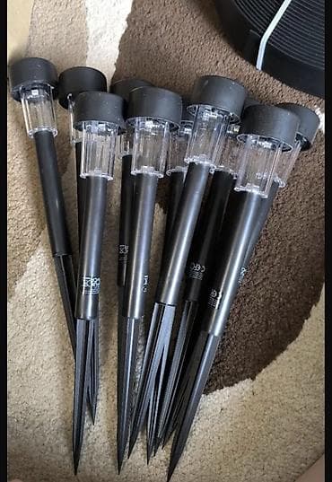 светодиодные гирлянды бишкек: Солнечные садовые светильники (белый свет) Продам набор уличных — 3