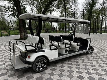 гольф карт: Электрический гольф-кар/шаттл на 8 мест Описание: - Пассажирский — 2