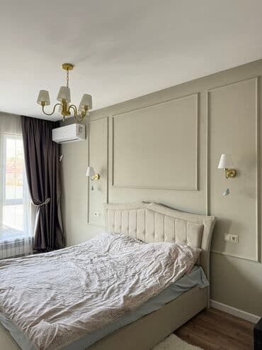 дом садовое: 120 кв. м, 4 бөлмө, Жылытылган, Жылуу пол, Брондолгон эшиктер — 3