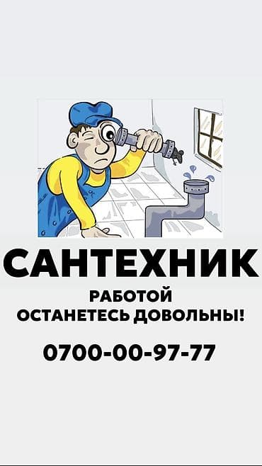 Сантехник. Больше 6 лет опыта