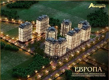 avangard building: 3 комнаты, 143 м², Элитка, 9 этаж, Готовая ПСО (под самоотделку) — 2