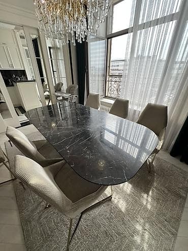 stol: Стол и стул для зала, Новый, Самовывоз, цвет - Черный — 6