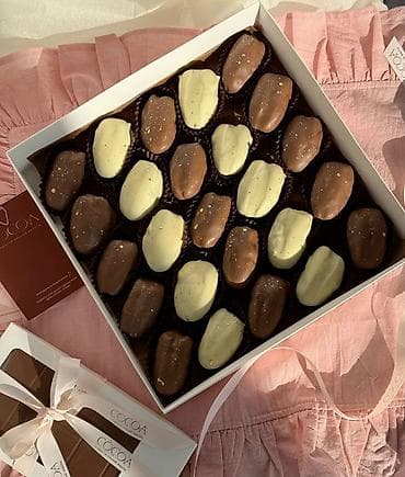 Чай, кофе, суусундуктар: Наборы фиников в шоколаде «Рамазан» - Ассорти из отборных мягких — 5