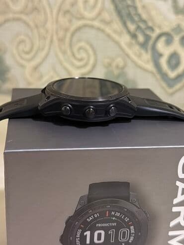 купить часы гармин в бишкеке: Garmin Fenix 7 Sapphire Solar Black Titanium В идеальном состоянии — 4