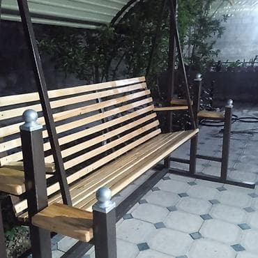 качан: Бакча селкинчеги Металл, Жөлөнгүчү менен, Чатыры менен — 2