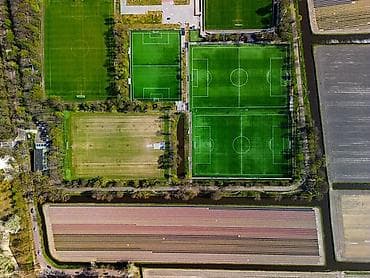 купить футбольный газон: Для футбольных полей, Новый, цвет - Зеленый — 4