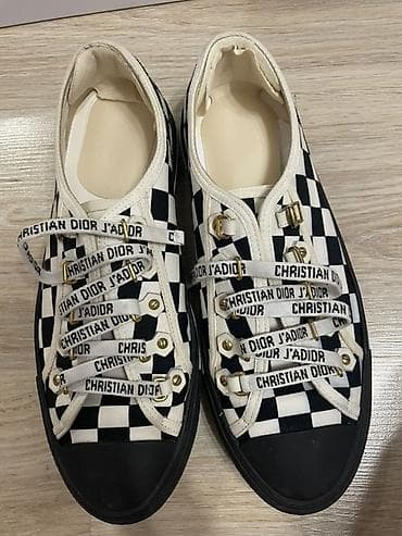 dior обувь: Кеды Christian Dior Walk’n Dior 39 EU Оригинал Шахматка - Модель — 2