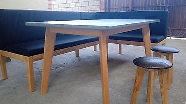 Окна и комплектующие: Кухонный стол и стул, цвет - Серый — 3