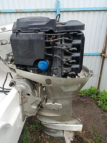 Охота и рыбалка: Подвесной лодочный мотор Honda 50 - Тип: бензиновый подвесной — 2