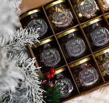 турецкий чай бишкек: • Подарочный набор чая в коробке • 12 баночек листового и ягодного — 4