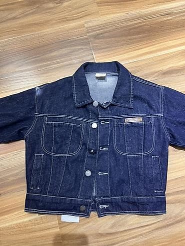 fred perry: Детская джинсовая куртка ROSTORY - Классическая модель из плотного — 2