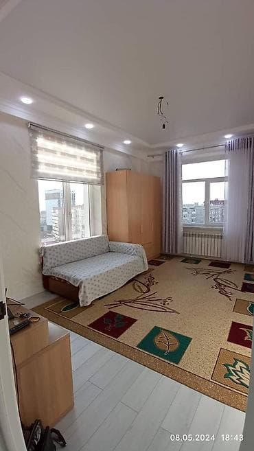 долгосрочная аренда квартир аламедин 1: 1 комната, Собственник, Без подселения, С мебелью частично — 9