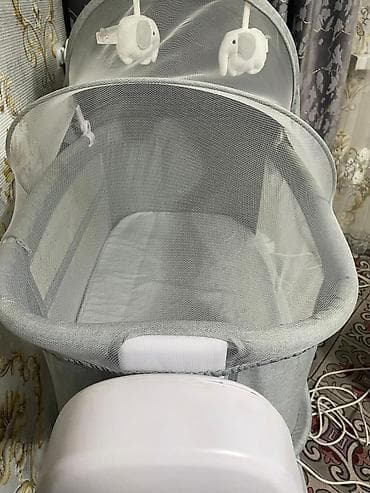 red centr: Люлька, Колыбель, Металл, цвет - Серый — 1