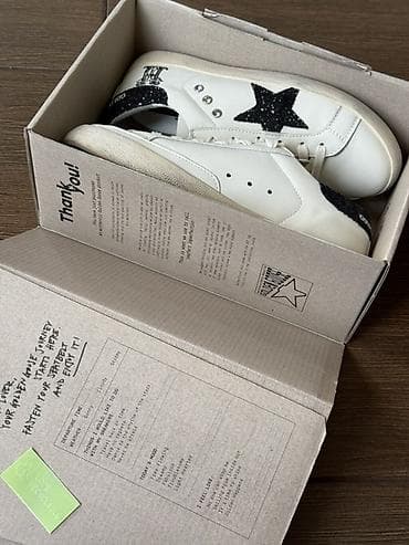 nike react: Кроссовки, 40, Golden Goose, Б/у, цвет - Белый, Платная доставка — 3