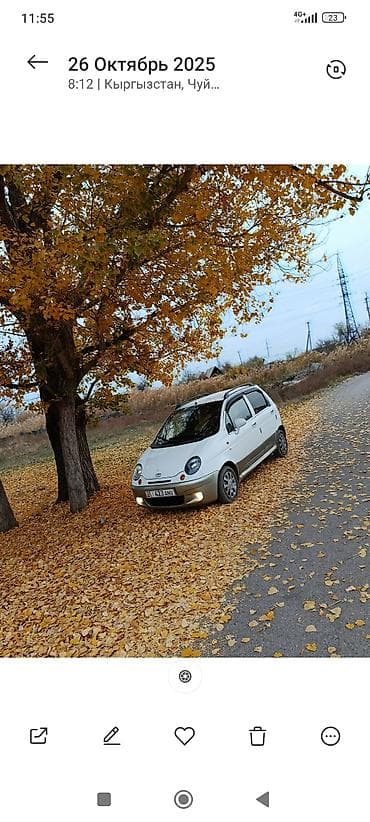марат авто: Daewoo Matiz: 2003 г., 0.8 л, Автомат, Бензин, Хэтчбэк — 5