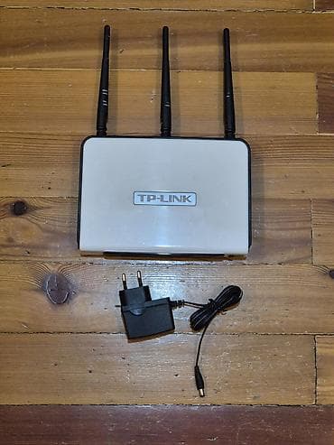 x boks: TP-LINK WR940N Б/У Подходит для 2-3 кв. Роутер, Wi-Fi, Wifi — 1