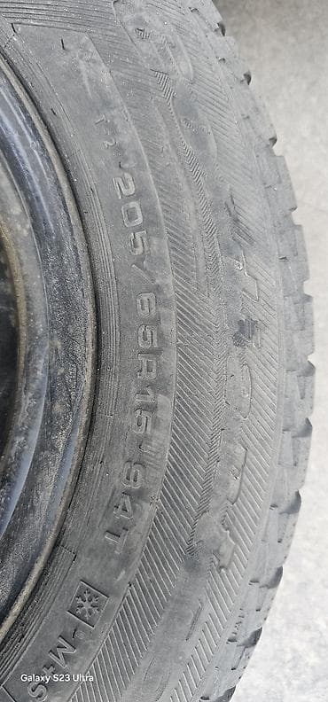 Колеса в сборе 205 / 65 / R 15, Зима, Комплект, Легковые, Железные, отверстий - 5 — 3