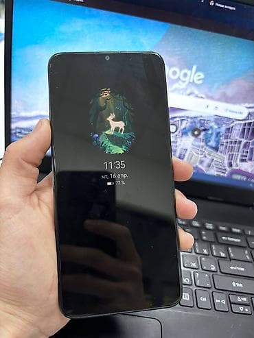 Huawei nova Y91, Колдонулган, 128 ГБ, түсү - Кара, 2 SIM — 1