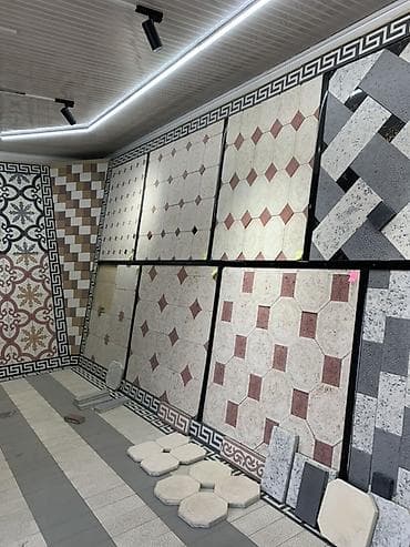 жаны асый: Тротуарная и облицовочная плитка — коллекция с орнаментами - Формы — 3