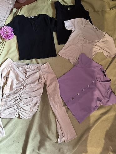 одежда мишки: Топ, Трикотаж, Б/у, S, M, L — 1