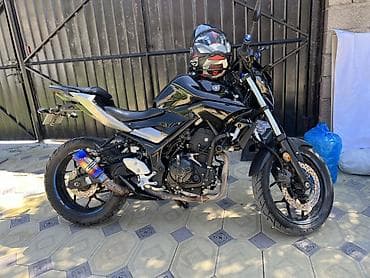 Yamaha MT-03 (черный, дорожный/нейкед) Особенности и комплектация: -