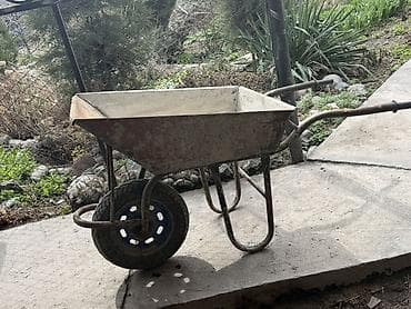 я ищу тачку: Садово-строительная тачка и тележка, Стальная, Одноколесная — 1