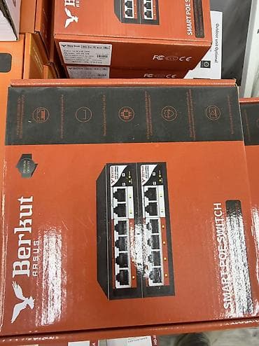 smart display: Бренд и тип: Berkut ARSUS, умный PoE-коммутатор (Smart PoE Switch) — 2
