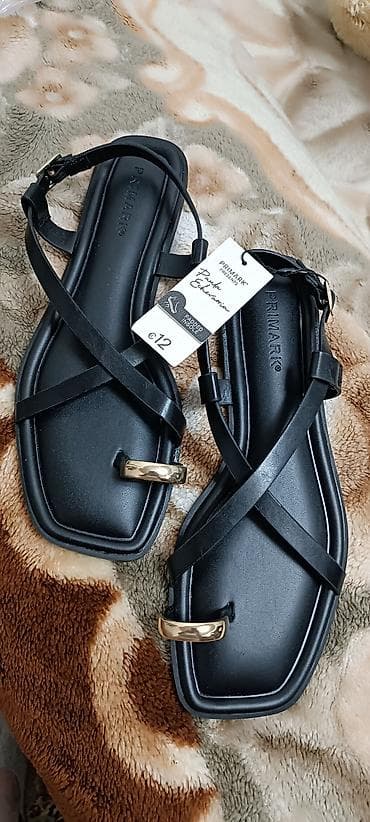 Женские сандалии Primark x Paula Echevarría - Цвет: черный, фурнитура — 1